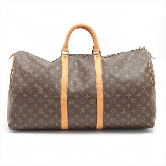 Keepall 55 Monogram Canvas Shoulder Bag - Picture 2 of 12